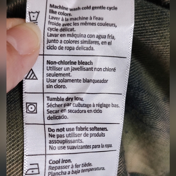 Carhartt Green Plaid Button-Up Shirt Pearl Snap Buttons - Picture 5 of 7